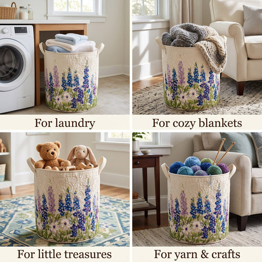 Wildflower State Magic Laundry Basket