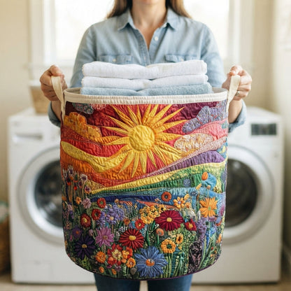 Sunny Joy Laundry Basket