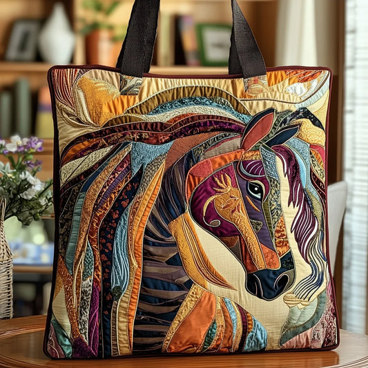 Kaia | Painted Horse Quilted Tote