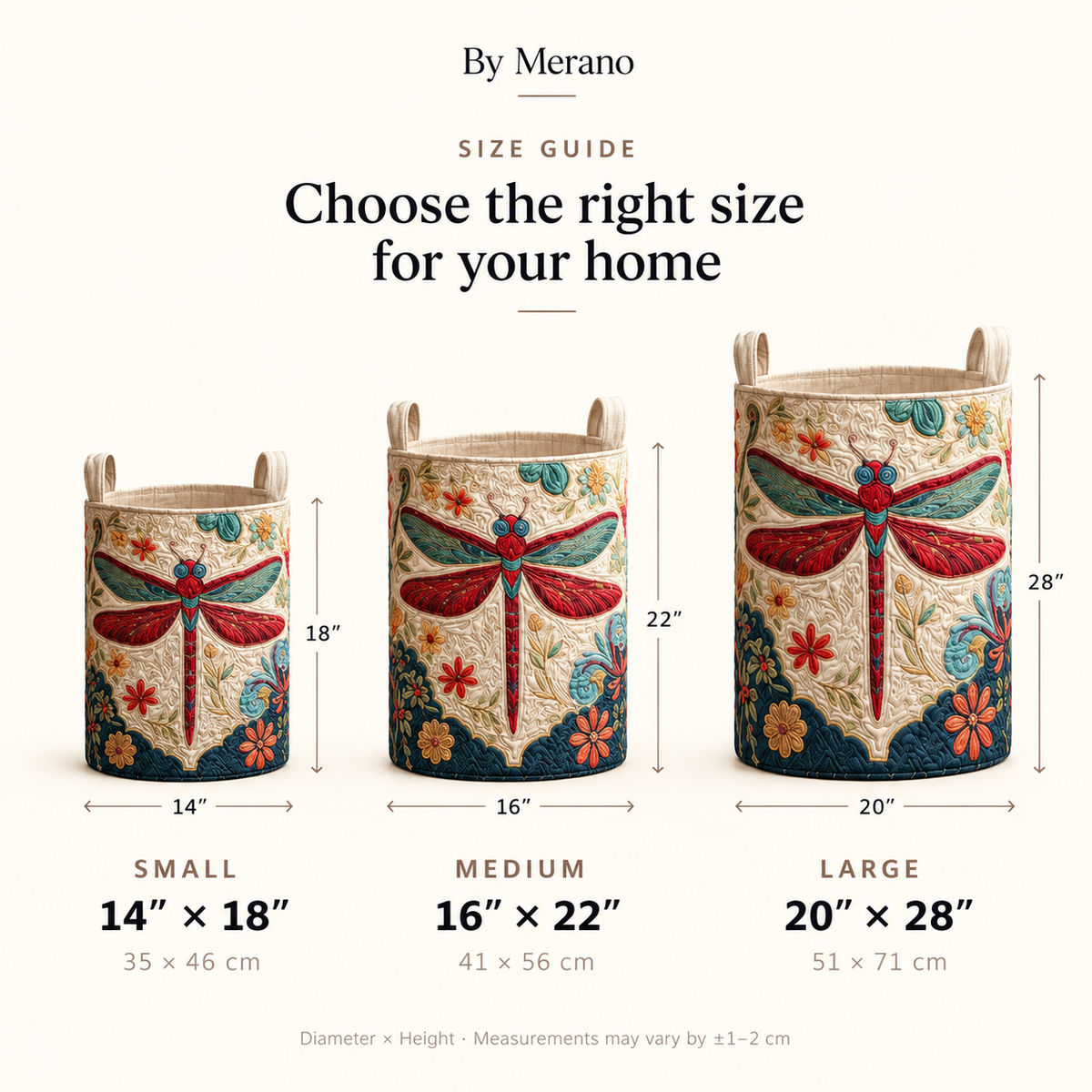 Reiner Dragonfly Laundry Basket