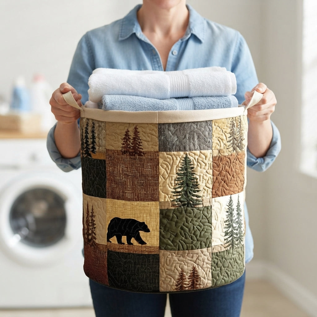 Woodland Laundry Basket