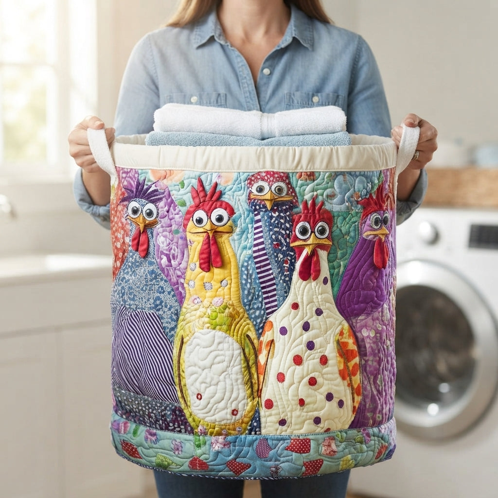 Cluck Couture Laundry Basket
