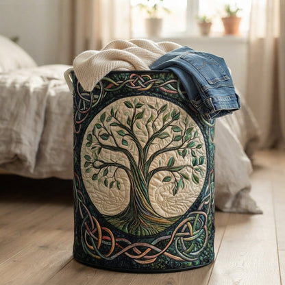 Eternal Roots Laundry Basket