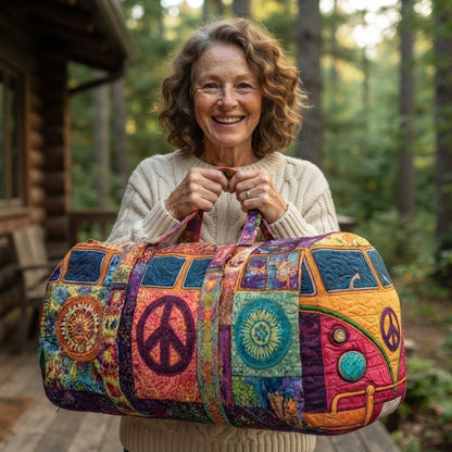 Bohovana | Boho Patchwork Camper Van Quilted Duffle