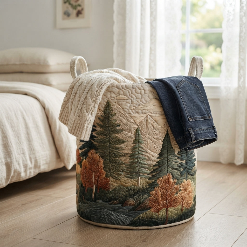 Laundry Basket Forest
