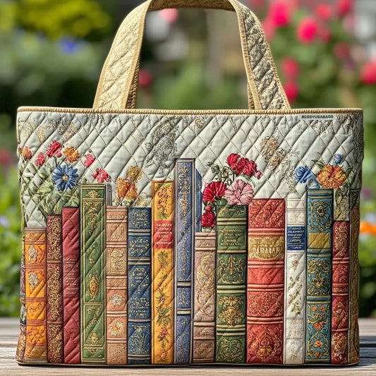 Winona | Library Shelf Quilted Tote