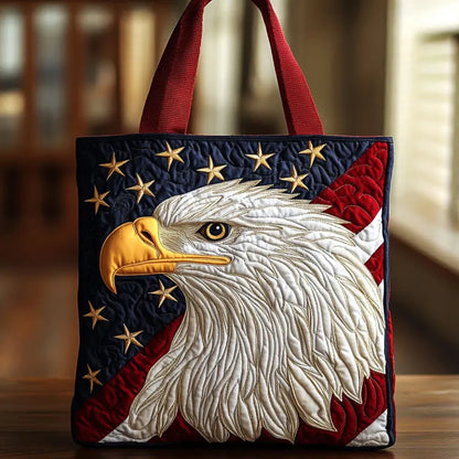 Freedom Eagle | American Eagle Quilted Tote