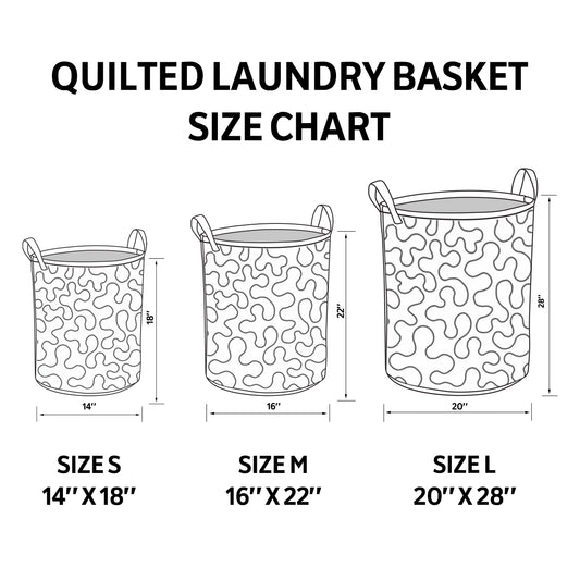 Faye | Quilted Laundry Basket