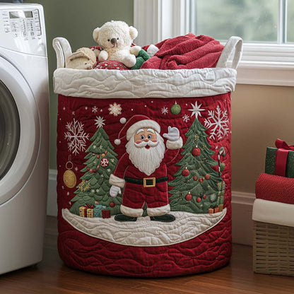 Santa's Joy Laundry Basket
