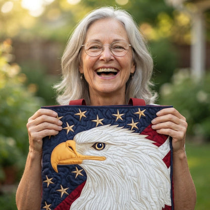 Freedom Eagle | American Eagle Quilted Tote