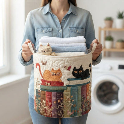Cat Parade Laundry Basket
