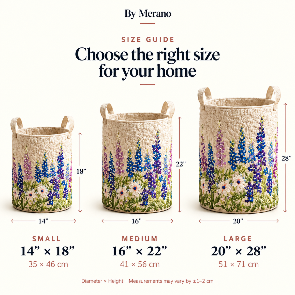 Wildflower State Magic Laundry Basket