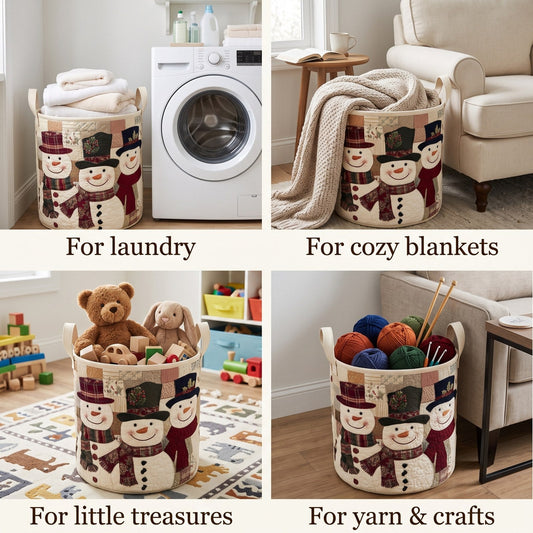 Cheerful Spirit Laundry Basket