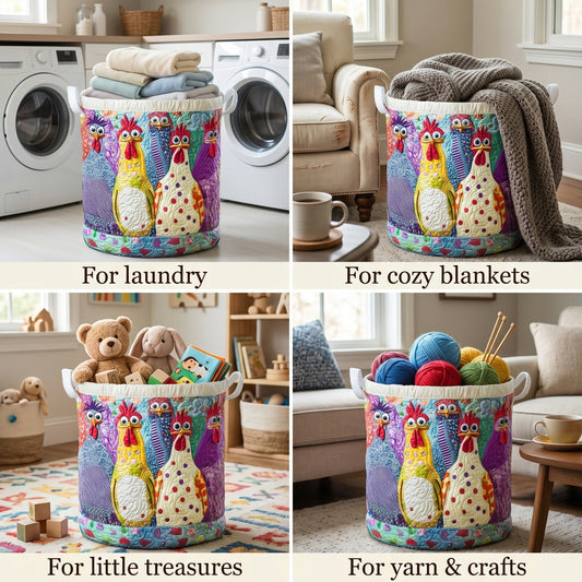 Cluck Couture Laundry Basket