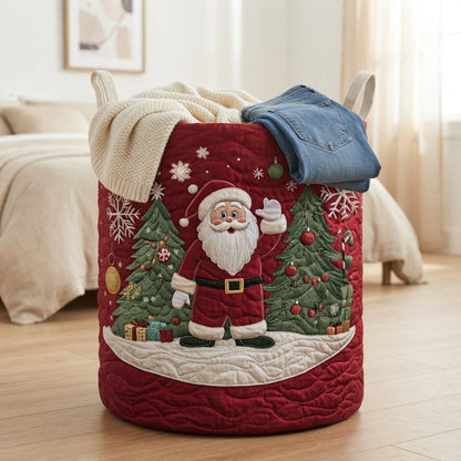 Santa's Joy Laundry Basket