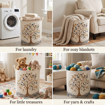 Vital Bloom Laundry Basket