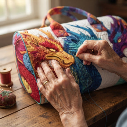 Blaze | Three Dragons Quilted Duffle