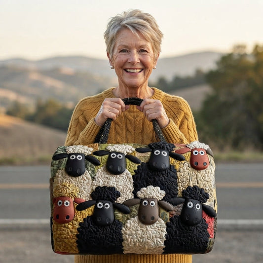 Dolly | Woolly Sheep Quilted Duffle