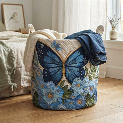 Serene Flutter Laundry Basket