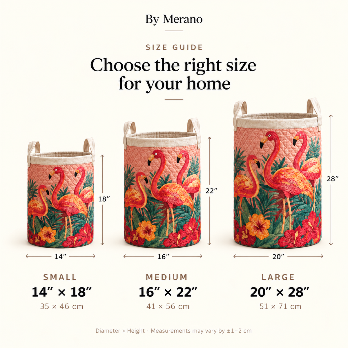 Flamingo Paradise Laundry Basket
