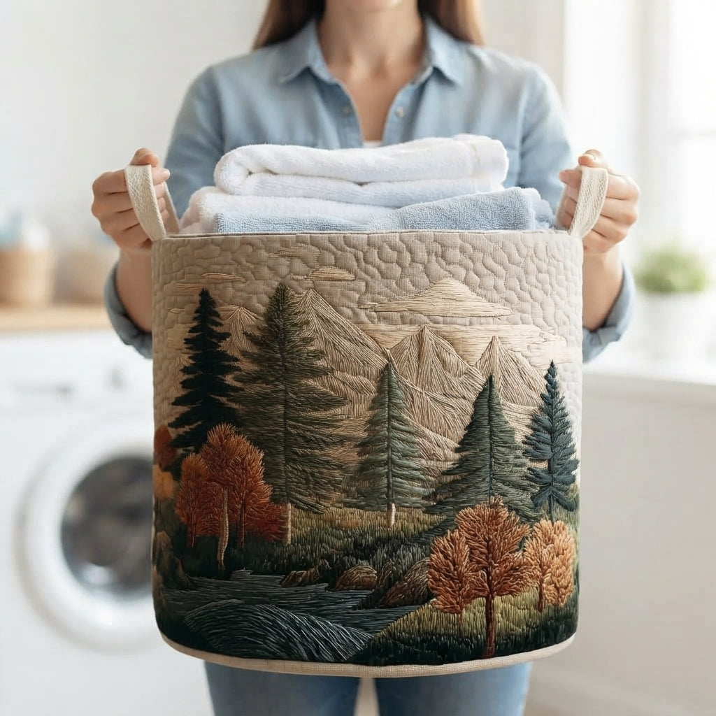 Laundry Basket Forest