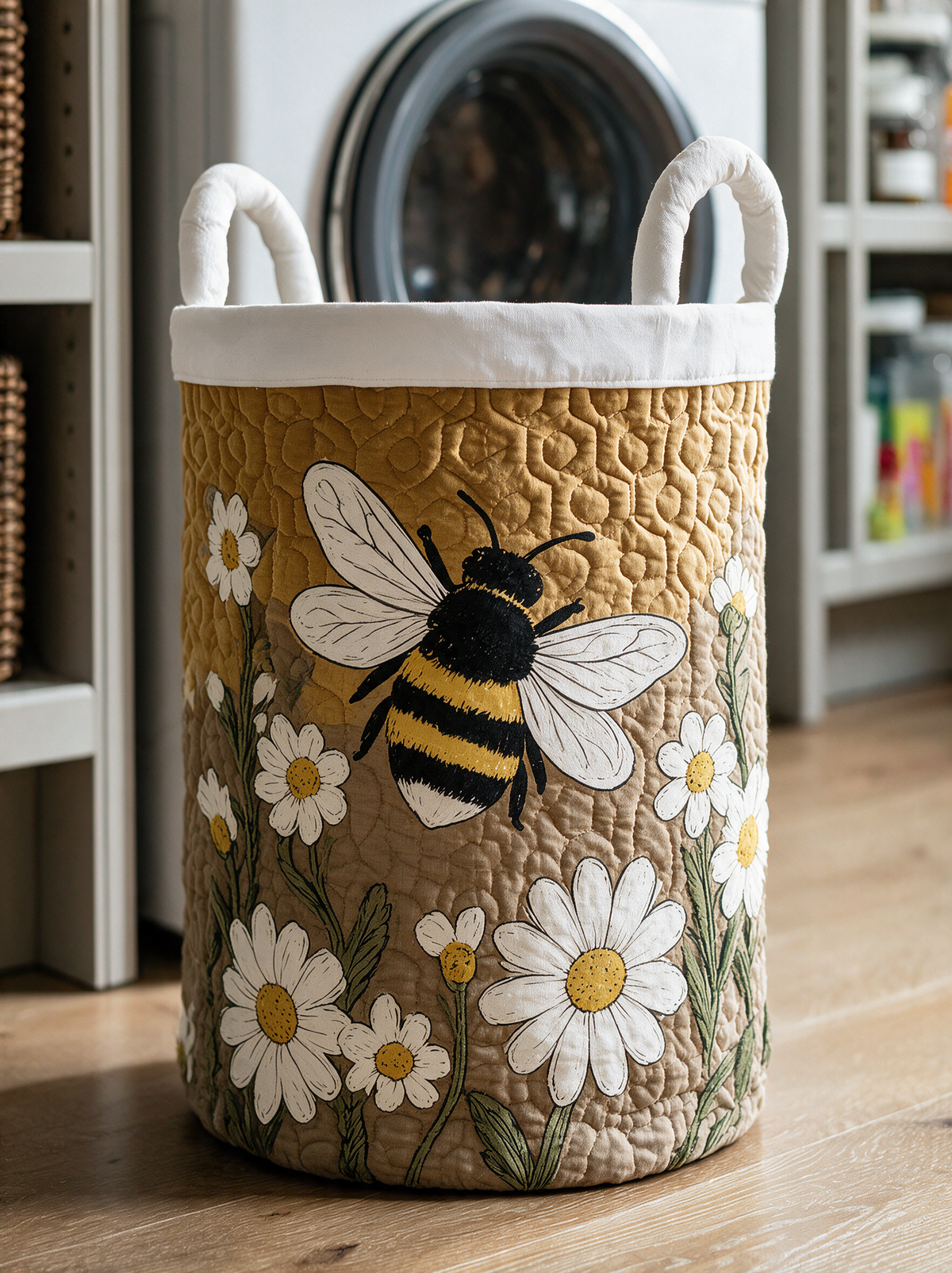 Daisy Bee Laundry Basket