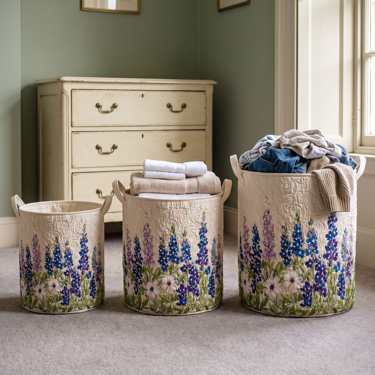 Wildflower State Magic Laundry Basket