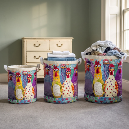 Cluck Couture Laundry Basket