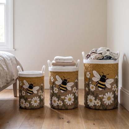 Daisy Bee Laundry Basket